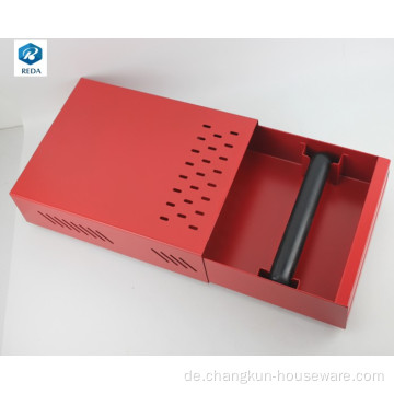 Espresso-Schublade Edelstahl Kaffee-Knock-Box